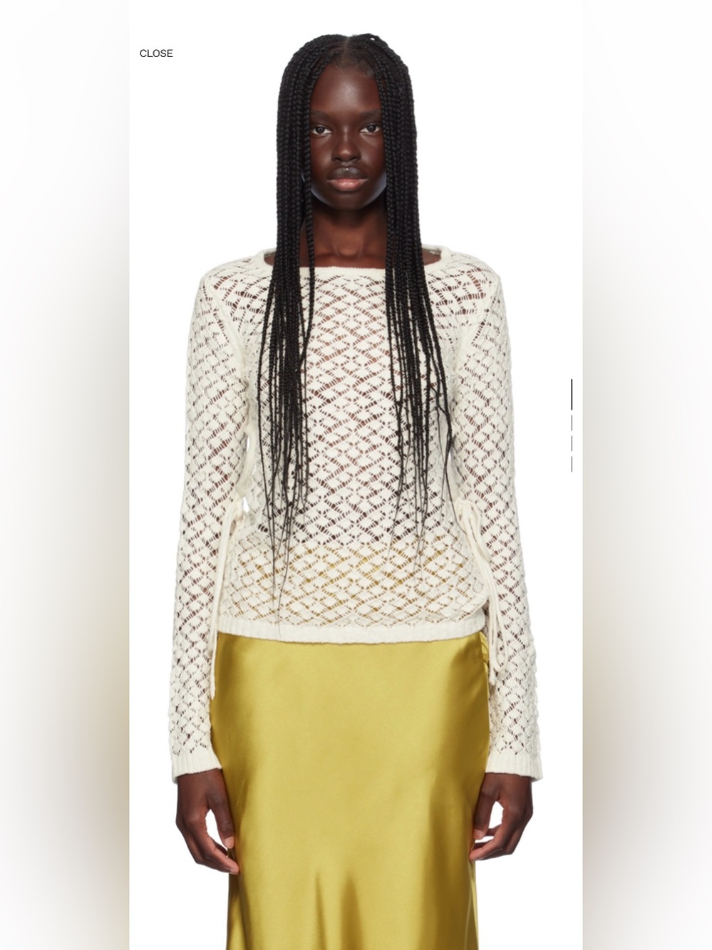 Holzweiler - Cecilia Mesh Knit Long-Sleeve